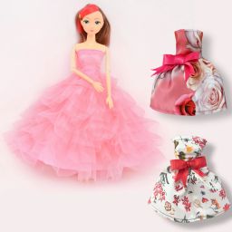 - Doll Set, Dolls, Baby Doll Set for Girls With Frock-picture-36