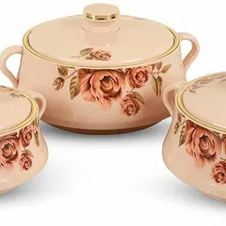 nayasa Pack of 3 Thermoware Casserole Set Pack of 3 Thermoware Casserole Set-picture-14