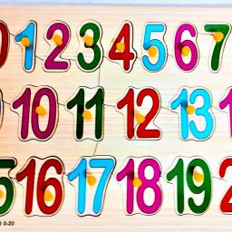 WOODEN NUMBER LEARNING PUZZLE BOARD FOR KIDS PRE PRIMARY EDUCATION-21