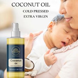 Extra Virgin Coconut Oil For Baby Massage, Hair & Skin 100% Pure & Natural-image-88