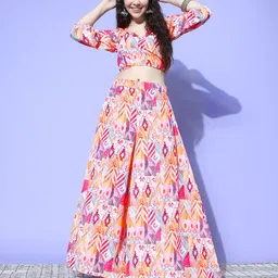 varanga Top Palazzos Co-ords Set-picture-41