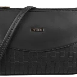 Black Women Messenger Bag - Medium 66-7249-Black-image-69