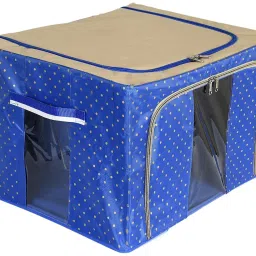 E Solutions WARDROBE ORGANISER/STORAGE BOX-525 (24LITERS) Poly-canvas Laundry Bag-image-17