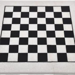 aargkraft 20" x 20" Classic Green Stone Chess Set - Board Game for Beginners and Experts 1.27 cm Chess Board image 3