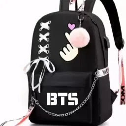 BTS Backpack K-POP Casual Backpack Daypack Laptop Bag College Bag School Bag Waterproof Backpack-image-8