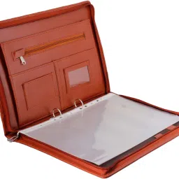 Premium Leatherette 2 Ring Document Folder (With 20 leaf)-picture-16