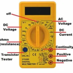 gilhot New Basic Compact Digital Multimeter image 2