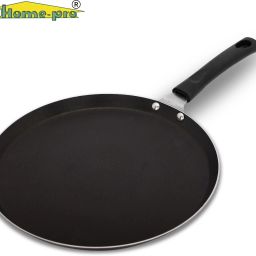 Non-Stick Dosa Tawa | 2 mm Base Sturdy Riveted 26 cm Dia,Virgin Bakelite Handle Tawa 26 cm diameter-8