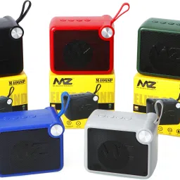 MZ M406SP (PORTABLE BLUETOOTH SPEAKER) Dynamic Thunder Sound, 1200mAh Battery 5 W Bluetooth Speaker image 5