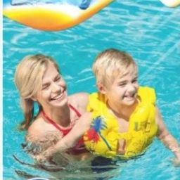 Tropical Swim Vest Kids Inflatable Swimming Pool Swim Floatation Belt-image-30
