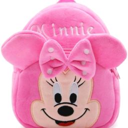 Small 15 L Backpack Super Mickey Plush Bag Super Soft Velveet-image-33