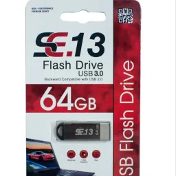 SE.13 PD64 64 GB Pen Drive Compatible with Laptop, Tablet, Desktop Computer, Television, Audio Player USB 3.0 Metal Case-20