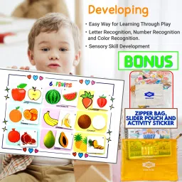 omny give a go My First Busy Book, Kids Activity for 2 to 4 years old,30 Games image 2
