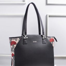 Women Black, Beige, Red Shoulder Bag-26
