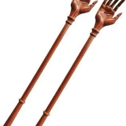 biennial 2020hand massager stick Extendable Itching Stick Back Massager & Scratcher(brown) Massager-image-55