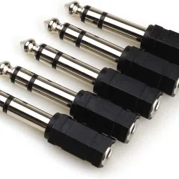 fdealz 6.35mm 1/4inch Male to 3.5mm 1/8Inch Female Stereo Audio Headphone Jack Adapter Combo Set-20