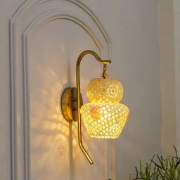 kapoor lampshades Nagua Mosaic Glass Wall Light-picture-37