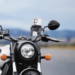 TECHNUV C1 360° Mobile Holder for Maps and GPS Navigation and Travelling for Bike Scooty Mobile Holder image 3