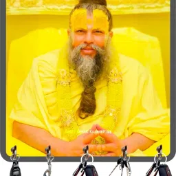 Premium "Premanand Ji Maharaj" Key Holder for Home Decor/Keychain Holder Wood Key Holder-image-21