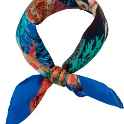 Printed Silk Men Multicolor Fancy Scarf-image-7