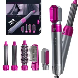 ROSAIRES R - 5 IN 1 HS 5 in 1 Hair Styler For Women Multifunctional Styling Tool With 5 Attachments Hair Styler-image-0
