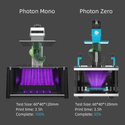 anycubic Photon Mono UV 3D Printer | Light Curing LCD Resin | 6 inch 2K Monochrome LCD Screen | 50mm/h Fast Printing Speed | Print Size 130 x 82 x 165 mm 3D Printer image 5