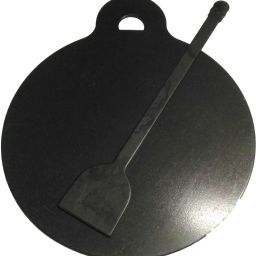 TRADITIONAL IRON FLAT DOSA / CHAPATI TAWA / DOSA KALLU 1KG WITH DOSA TURNER Tawa 26 cm diameter-25