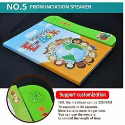 tgnstore E-Book for Learning Book with Sound, Educational English Reading Book For Kids image 3