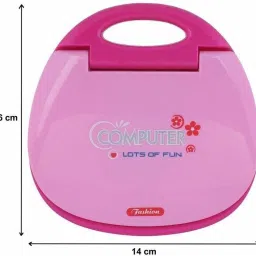 akshar Educational Computer ABC and 123 Learning Kids Laptop with LED Display and Music image 2