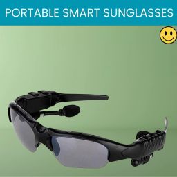 FRONY Bluetooth Sunglasses With Wireless Earphones Attached & Stereo Sound FeatureB14-image-103