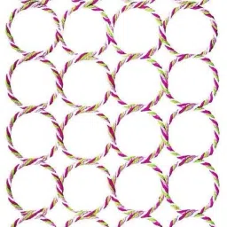 28 Ring Round Folding Rope Dupatta Belt Shawl Tie Scarf Hanger Holder Organiser Scarf Organizer-25