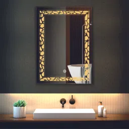Led Mirror with Light Bathroom Wall Decor Makeup Room 18x24 Inch LT83 Bathroom Mirror-image-37