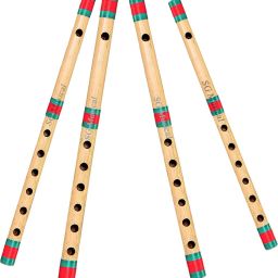 SGM-S6 Student Bansuri Combo Set G,B,C and A Bamboo Flute-8