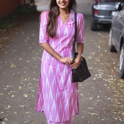 Women Pure Cotton Kurta Pant Set-image-2