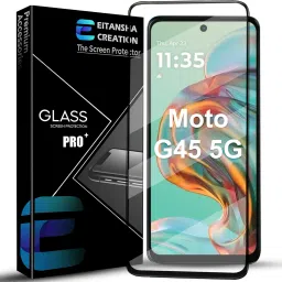 EITANSHA CREATION Edge To Edge Tempered Glass for Motorola Moto g45, Moto g45, Motorola g45-26