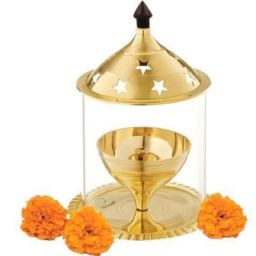 GG-UNIQUEDIYA Brass Table Diya-image-11