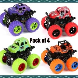 Cars Toys for Boys Mini Monster Trucks 4wd Friction Powered Cars for Kids-1273-image-75