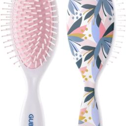 Tropical Bloom Oval Hair Brush for Men & Women For Everyday Grooming-image-82