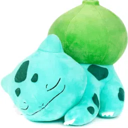 Bulbasaur sleeping Rare Pokemon Soft Toy - 9 inch-11