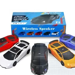 GUGGU F4 (PORTABLE BLUETOOTH SPEAKER) Dynamic Thunder Sound With Long BatteryR257 5 W Bluetooth Laptop/Desktop Speaker image 2