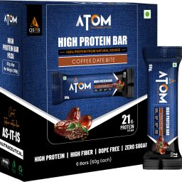 ATOM High Protein Bar | 20g Protein | Pack of 6 (60g x 6) | Protein Bars-image-45