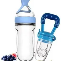 Baby Spoon Feeder n Fruit Feeder Combo Pack Of 2 Feeder-16