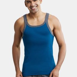 jockey US27 Super Combed Cotton Rib Men Vest-picture-17
