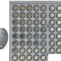LR44 Button Cell AG 13 Alkaline Equivalent Batteries for Calculator-pack of 75Battery-image-56