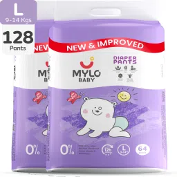 Baby Diaper Pants|Super Absorbent with Aloe Vera|Leak Proof|Anti Rash|Jumbo Pack - L-18