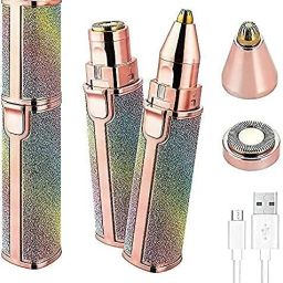 2 in 1 Eyebrow Facial Hair Remover | Rechargeable Eyebrow Trimmer Eyebrow Thread-18