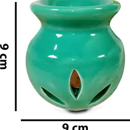 PEEPRESION Green Air Diffuser Burner With 2 Sandalwood Scented Aroma oil (10ml Each) Scented Air Diffuser Uses For Pub Bar, Office, Club, Studio, Conference Hall, Study Table Diffuser image 2