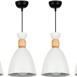 (pack of 4)Hanging Shade Light, White, Hanging Lights (Pendant Lights) Lamp Shade-31