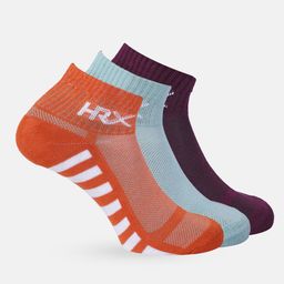 HRX by Hrithik Roshan Men ankle Length Pack of 3 Half Terry Socks-picture-10