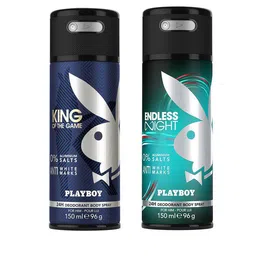 Playboy Men Set of 2 Deodorant Sprays-Endless Night & King of the Game-12